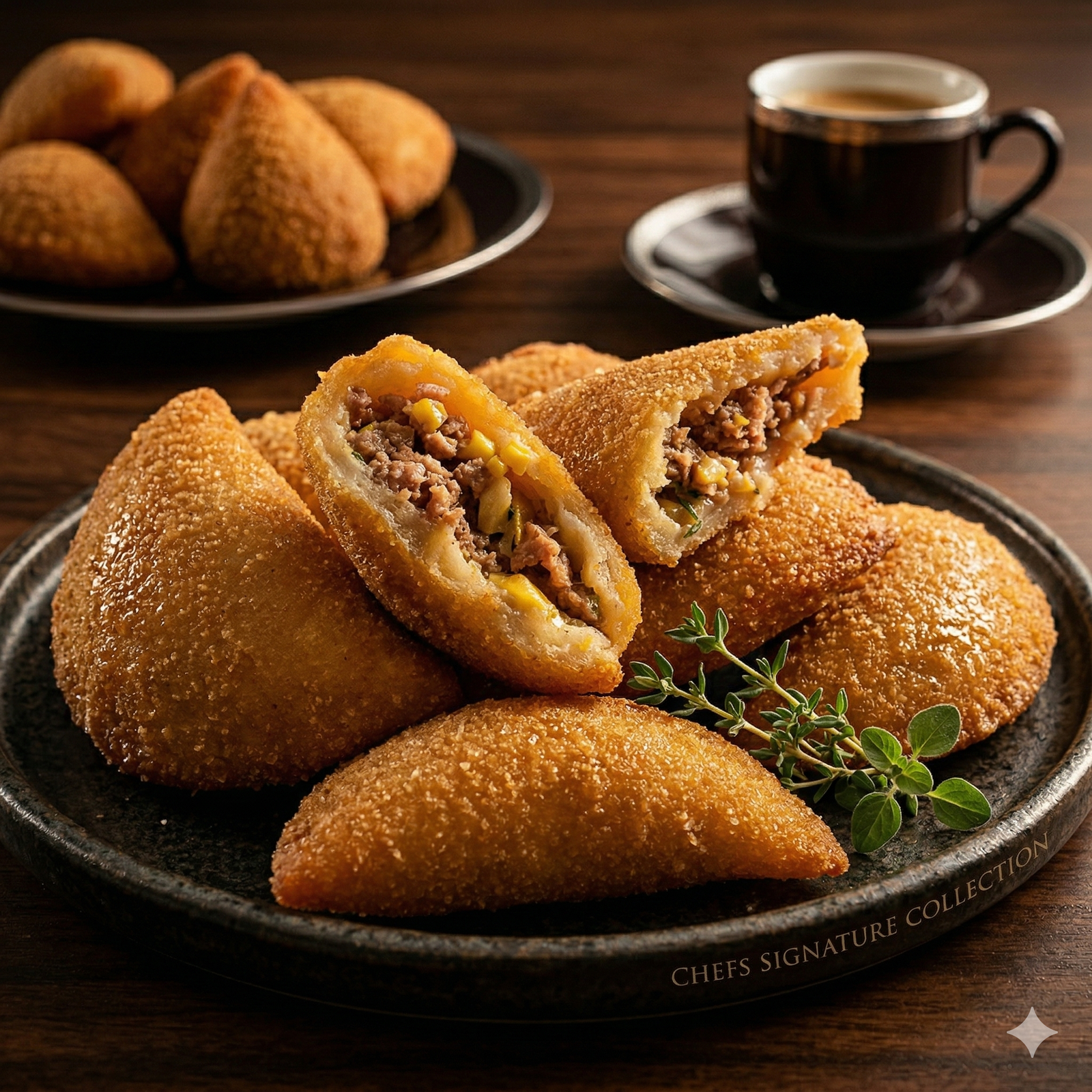 100 Risoles de Presunto e Queijo